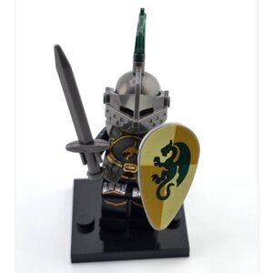 Medieval SOLDIER minifigure Medieval Knight Lego Compatible Toy Soldier Figurine